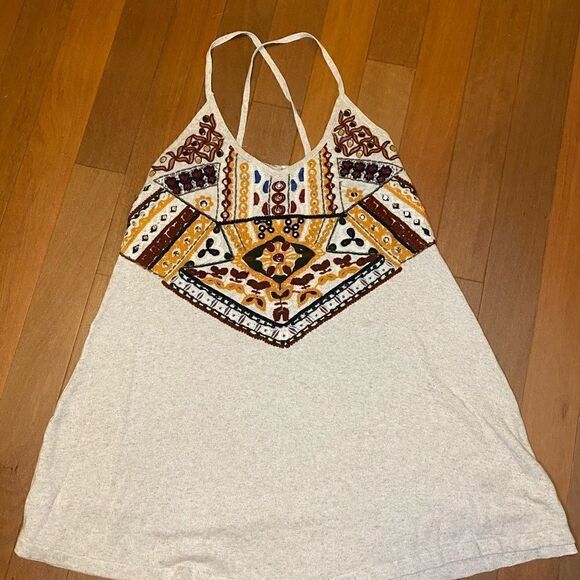 Zara Knit Boho Sweater Tank Small - Picture 1 of 8